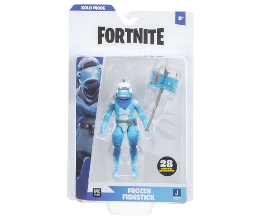 Фигурка для геймеров Jazwares Fortnite Solo Mode Core Figure Frozen Fishstick S9 (FNT0801), изображение 2 Фигурка для геймеров Jazwares Fortnite Solo Mode Core Figure Frozen Fishstick S9 (FNT0801), изображение 2