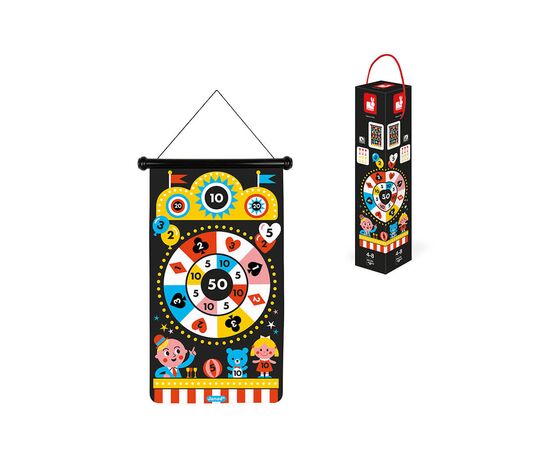 Игровой набор Janod Магнитный дартс Веселая ярмарка (J02083), изображение 5