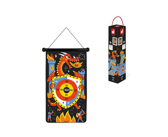 Игровой набор Janod Магнитный дартс Драконы (J02084), изображение 5
