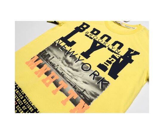 Футболка дитяча Breeze BROOKLYN (15647-152-yellow), зображення 3 Футболка дитяча Breeze BROOKLYN (15647-152-yellow), зображення 3