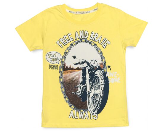 Набор детской одежды Breeze с мотоциклом (15772-164B-yellow), изображение 2
