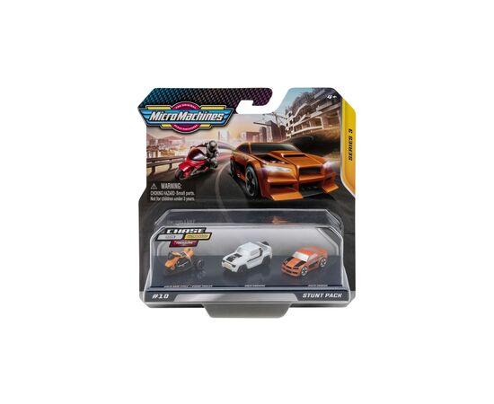 Машина Micro Machines Трюковой W3, 3 шт (6626016)