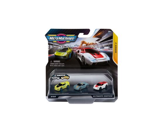 Машина Micro Machines Автобан W3, 3 шт (6606604)