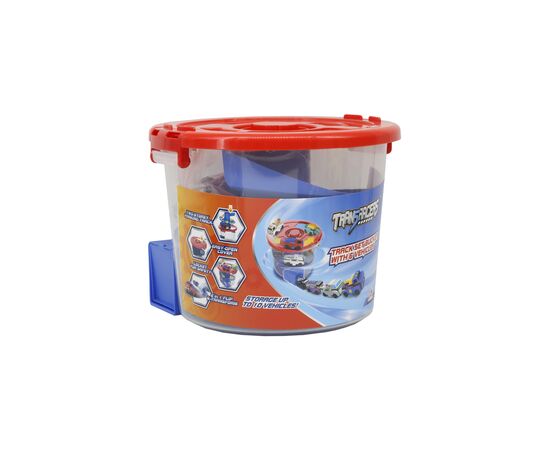 Машина TransRacers Автотрек-ведро с машинками, 6 штук (6586372)