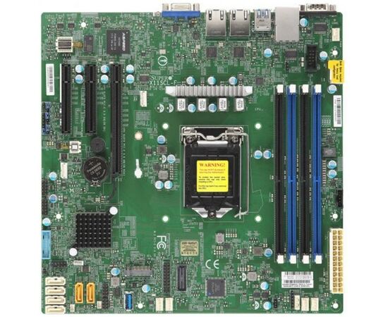 Серверная материнская плата Supermicro X11SCL-F-O