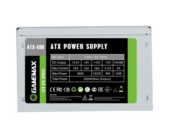 Корпус Gamemax ST-602-400W, изображение 6 Корпус Gamemax ST-602-400W, изображение 6