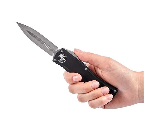 Ніж Microtech Hera Double Edge Stonewash (702-10), зображення 6 Ніж Microtech Hera Double Edge Stonewash (702-10), зображення 6