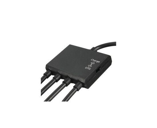 Концентратор Lapara LA-MicroUSB-OTG-HUB black, изображение 5 Концентратор Lapara LA-MicroUSB-OTG-HUB black, изображение 5