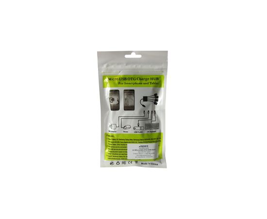 Концентратор Lapara LA-MicroUSB-OTG-HUB black, изображение 8 Концентратор Lapara LA-MicroUSB-OTG-HUB black, изображение 8