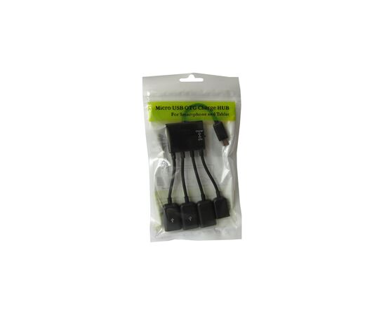 Концентратор Lapara LA-MicroUSB-OTG-HUB black, изображение 9 Концентратор Lapara LA-MicroUSB-OTG-HUB black, изображение 9