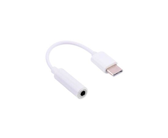Переходник Lapara USB Type-C Male - Audio AUX mini jack 3,5 mm Female (LA-Type-C-Audio-3.5mm white)