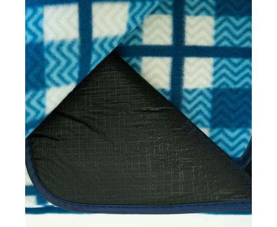 Туристический коврик Tramp флисовый 150х135см Blue (TRS-057.22), изображение 4