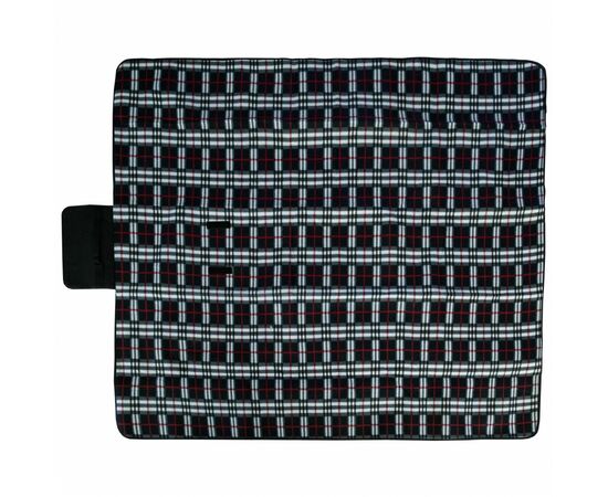 Туристический коврик Tramp флисовый 150х135см Black (TRS-057.16), изображение 2 Туристический коврик Tramp флисовый 150х135см Black (TRS-057.16), изображение 2