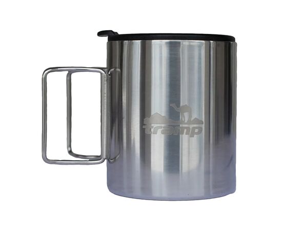 Термокружка Tramp 400 мл Steel (TRC-137)