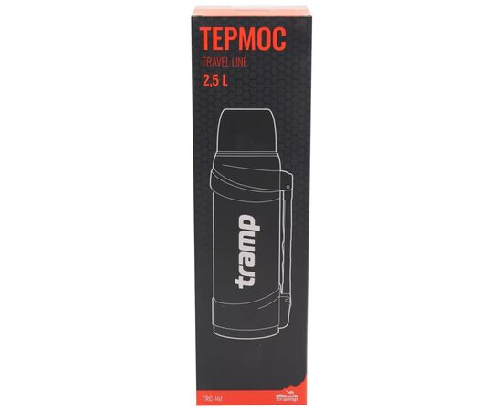 Термос Tramp Travel Line 2,5 л Black (UTRC-141-black), изображение 12 Термос Tramp Travel Line 2,5 л Black (UTRC-141-black), изображение 12