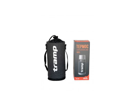 Чехол для термоса Tramp 0,5 л Grey (TRA-288-grey-melange), изображение 6 Чехол для термоса Tramp 0,5 л Grey (TRA-288-grey-melange), изображение 6