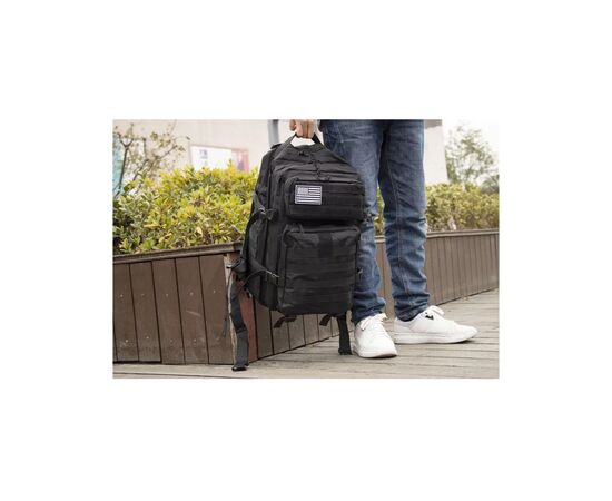 Рюкзак туристический Armorstandart тактический Military 45 л Black (ARM61533), изображение 5 Рюкзак туристический Armorstandart тактический Military 45 л Black (ARM61533), изображение 5