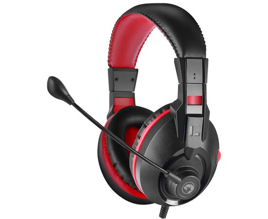 Наушники Marvo H8321S Black-Red (H8321S), изображение 2