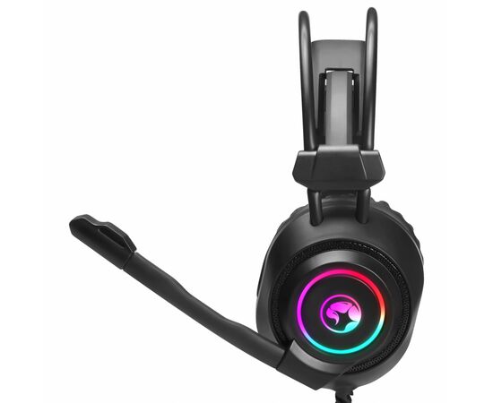 Наушники Marvo HG9056 7 colors-LED 7.1 Black (HG9056), изображение 3 Наушники Marvo HG9056 7 colors-LED 7.1 Black (HG9056), изображение 3