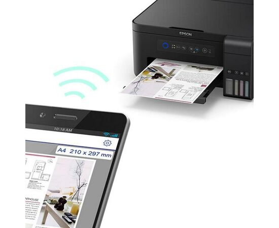 Многофункциональное устройство Epson L4150 c WiFi (C11CG25403), изображение 4 Многофункциональное устройство Epson L4150 c WiFi (C11CG25403), изображение 4