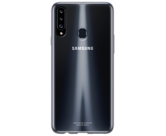 Чохол до моб. телефона Samsung A20s/EF-QA207TTEGRU - Clear Cover (Transparent) (EF-QA207TTEGRU)