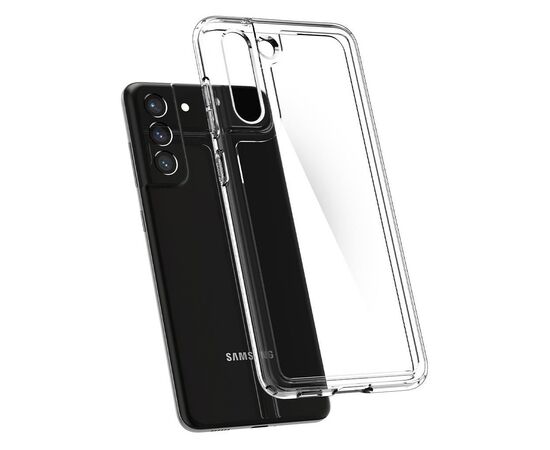 Чехол для моб. телефона Spigen Samsung Galaxy S21 FE Ultra Hybrid, Crystal Clear (ACS03051), изображение 2