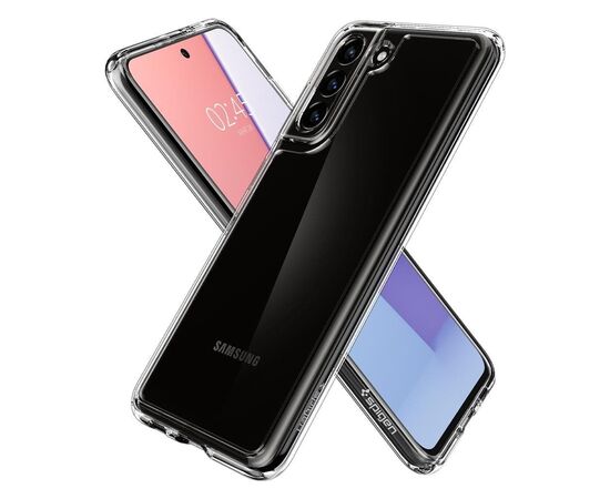 Чехол для моб. телефона Spigen Samsung Galaxy S21 FE Ultra Hybrid, Crystal Clear (ACS03051), изображение 4