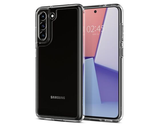 Чехол для моб. телефона Spigen Samsung Galaxy S21 FE Ultra Hybrid, Crystal Clear (ACS03051)