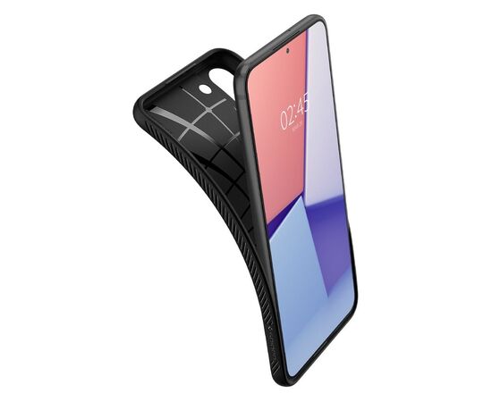 Чехол для моб. телефона Spigen Samsung Galaxy S22 Liquid Air, Matte Black (ACS03987), изображение 3 Чехол для моб. телефона Spigen Samsung Galaxy S22 Liquid Air, Matte Black (ACS03987), изображение 3