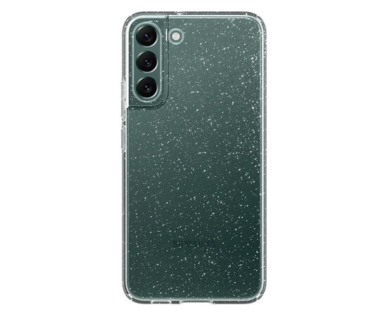 Чехол для моб. телефона Spigen Samsung Galaxy S22 Liquid Crystal Glitter, Crystal Quartz (ACS03985), изображение 3 Чехол для моб. телефона Spigen Samsung Galaxy S22 Liquid Crystal Glitter, Crystal Quartz (ACS03985), изображение 3