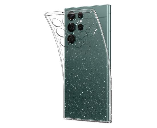 Чехол для моб. телефона Spigen Samsung Galaxy S22 Ultra Liquid Crystal Glitter, Crystal Qua (ACS03913), изображение 3 Чехол для моб. телефона Spigen Samsung Galaxy S22 Ultra Liquid Crystal Glitter, Crystal Qua (ACS03913), изображение 3