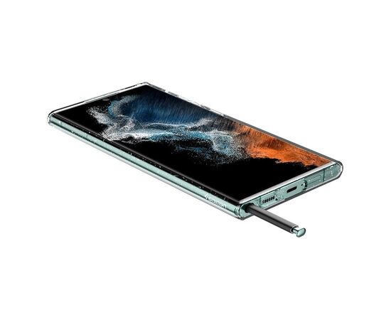 Чехол для моб. телефона Spigen Samsung Galaxy S22 Ultra Liquid Crystal Glitter, Crystal Qua (ACS03913), изображение 4 Чехол для моб. телефона Spigen Samsung Galaxy S22 Ultra Liquid Crystal Glitter, Crystal Qua (ACS03913), изображение 4