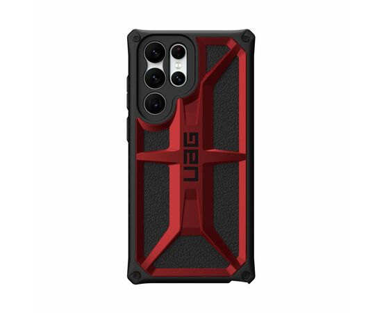 Чохол до моб. телефона Uag Samsung Galaxy S22 Ultra Monarch, Crimson (213441119494), зображення 6 Чохол до моб. телефона Uag Samsung Galaxy S22 Ultra Monarch, Crimson (213441119494), зображення 6