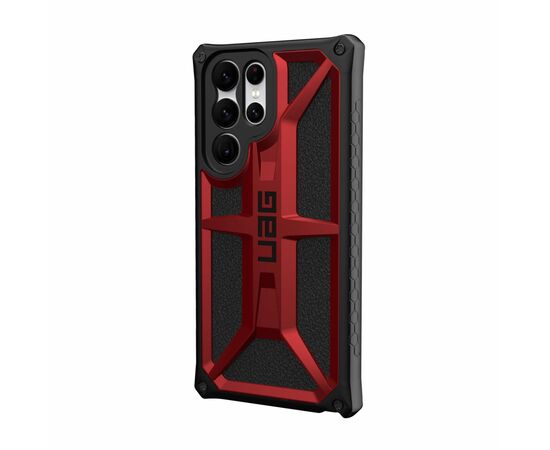 Чохол до моб. телефона Uag Samsung Galaxy S22 Ultra Monarch, Crimson (213441119494), зображення 7 Чохол до моб. телефона Uag Samsung Galaxy S22 Ultra Monarch, Crimson (213441119494), зображення 7