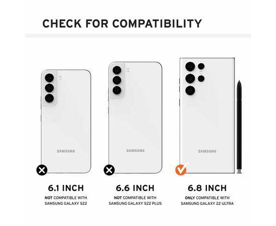 Чехол для моб. телефона Uag Samsung Galaxy S22 Ultra Pathfinder, Silver (213447113333), изображение 10