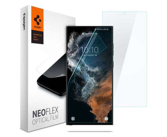 Пленка защитная Spigen Samsung Galaxy S22 Ultra Neo Flex (2 pack) (AFL04137)