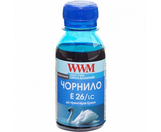 Чернила WWM Epson XP-55/XP-750/XP-850 100г Light Cyan (E26/LC-2)