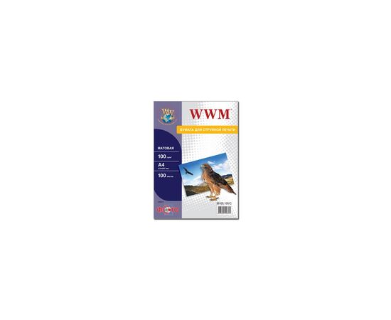 Фотобумага WWM A4 (M100.100/С)