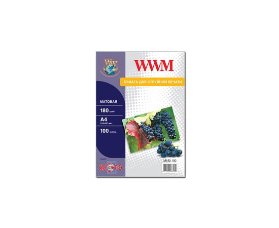 Фотобумага WWM A4 (M180.100)