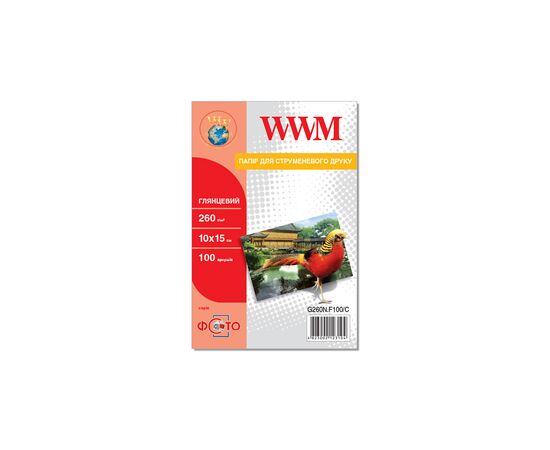 Фотобумага WWM 10x15 (G260N.F100/C)