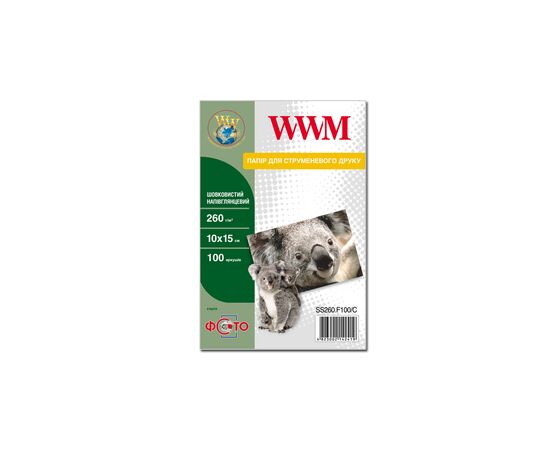 Фотобумага WWM 10x15 (SS260.F100/C)
