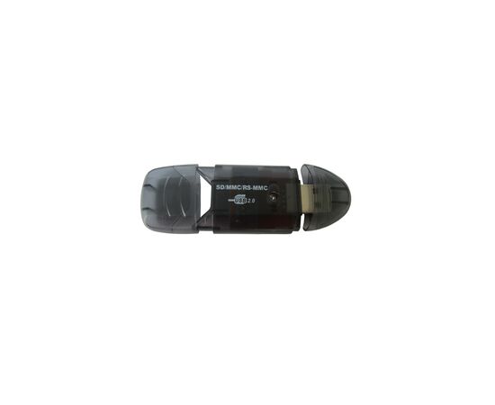 Считыватель флеш-карт ST-Lab SD/ SDHC/ MMC /RS-MMC (U-371 black), изображение 2 Считыватель флеш-карт ST-Lab SD/ SDHC/ MMC /RS-MMC (U-371 black), изображение 2