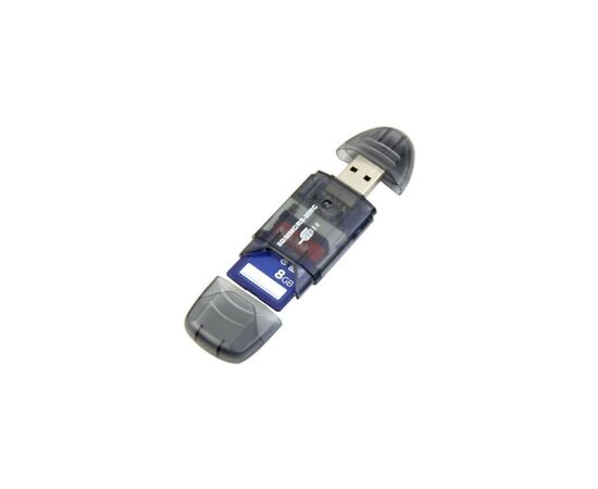Считыватель флеш-карт ST-Lab SD/ SDHC/ MMC /RS-MMC (U-371 black), изображение 3 Считыватель флеш-карт ST-Lab SD/ SDHC/ MMC /RS-MMC (U-371 black), изображение 3