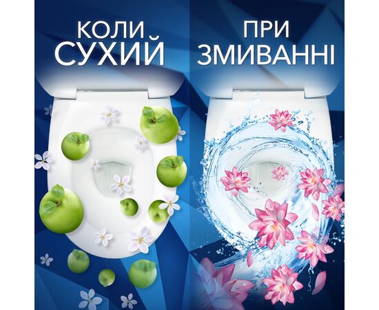 Туалетний блок Bref Зміна аромату Яблуко-Водяна лілія (9000101329353/9000101378184), зображення 2 Туалетний блок Bref Зміна аромату Яблуко-Водяна лілія (9000101329353/9000101378184), зображення 2