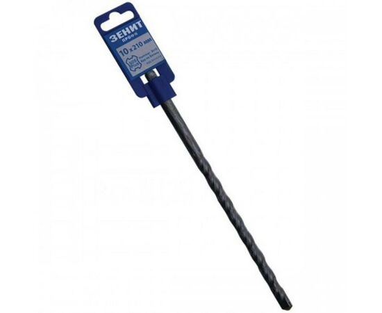 Бур Зеніт "ПРОФІ" SDS-Plus 10х210 мм, спираль 4S (20010210)