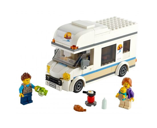 Конструктор LEGO City Great Vehicles Каникулы в доме на колесах 190 деталей (60283), изображение 2 Конструктор LEGO City Great Vehicles Каникулы в доме на колесах 190 деталей (60283), изображение 2