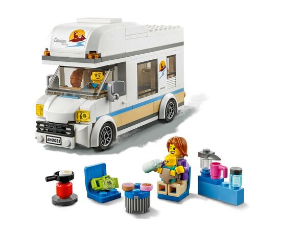 Конструктор LEGO City Great Vehicles Каникулы в доме на колесах 190 деталей (60283), изображение 5 Конструктор LEGO City Great Vehicles Каникулы в доме на колесах 190 деталей (60283), изображение 5