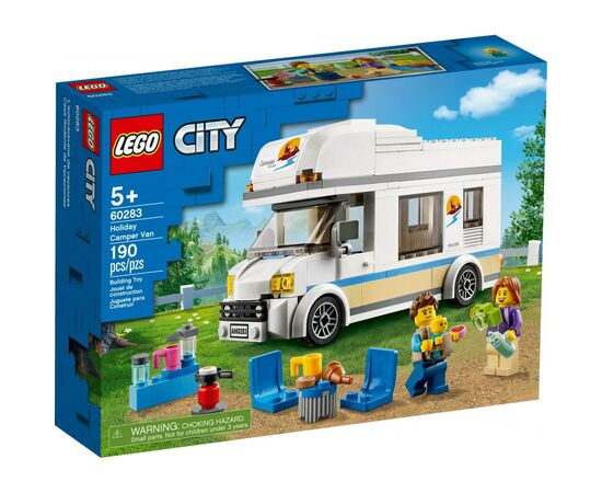 Конструктор LEGO City Great Vehicles Каникулы в доме на колесах 190 деталей (60283)