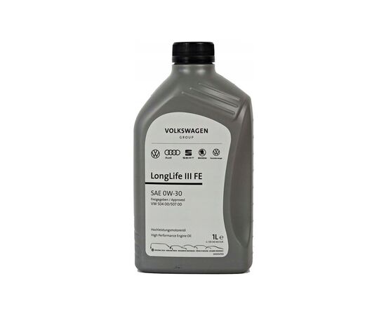 Моторное масло Volkswagen VW LongLife III FE 0W-30, 1л (73034)