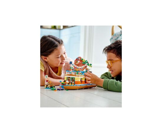 Конструктор LEGO Friends Плавучий дом на канале 737 детали (41702), изображение 3 Конструктор LEGO Friends Плавучий дом на канале 737 детали (41702), изображение 3
